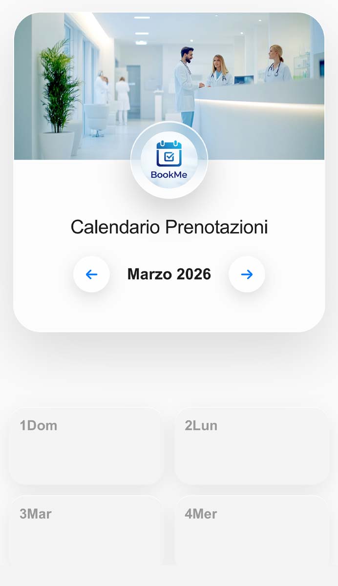 Calendario Prenotazioni Online